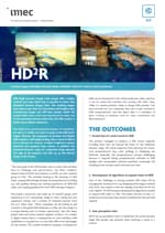 imec-icon-project-HD2R_2 HD²R leaflet cover showing two landscape images on a screen and the project title on a blue background