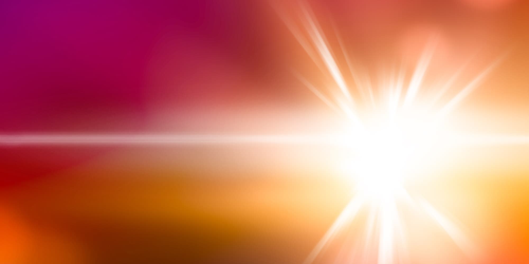 08_pv_industry_1 Abstract orange and magenta light burst with a bright sun-like flare