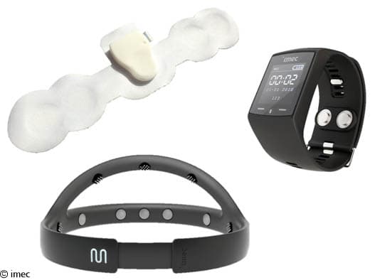 Wearable devices for stress and pain monitoring Wearable devices for monitoring stress and pain, including a patch, wristband and EEG headband