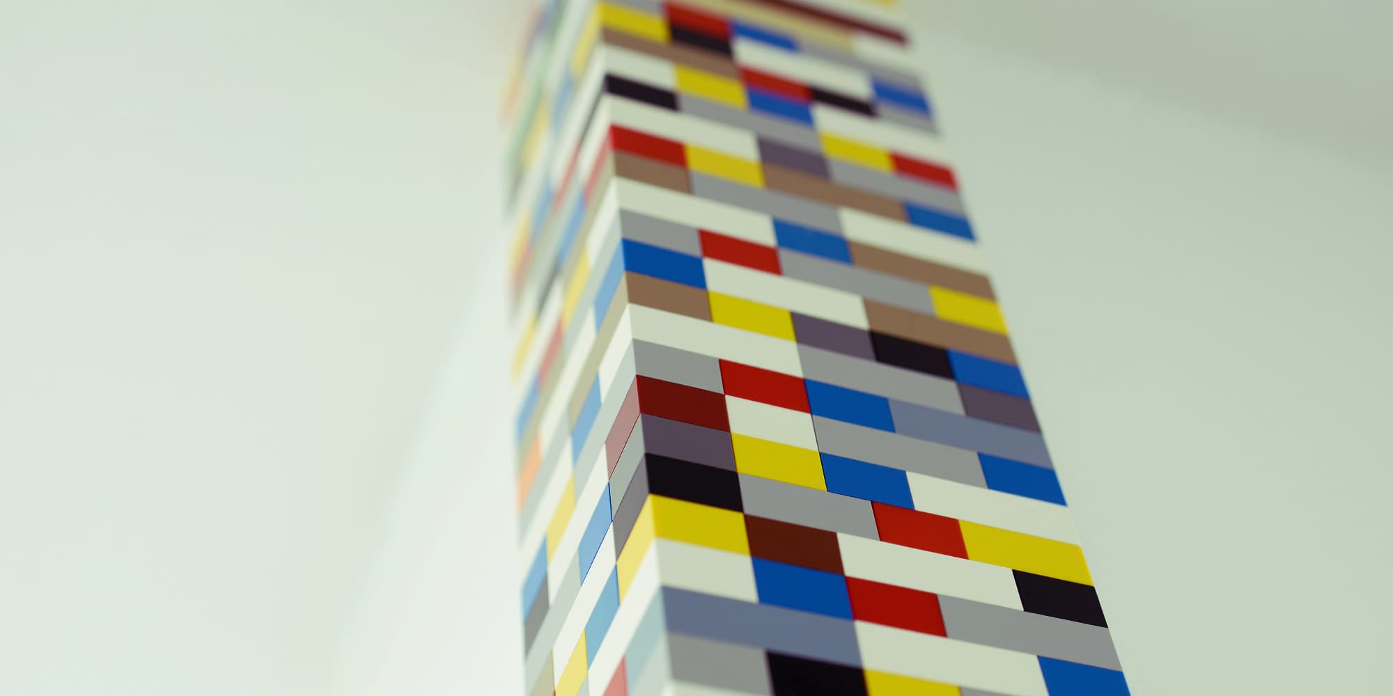 9.-Sequential-3D_1 Colorful stacked semiconductor chip layers in a tall 3D structure