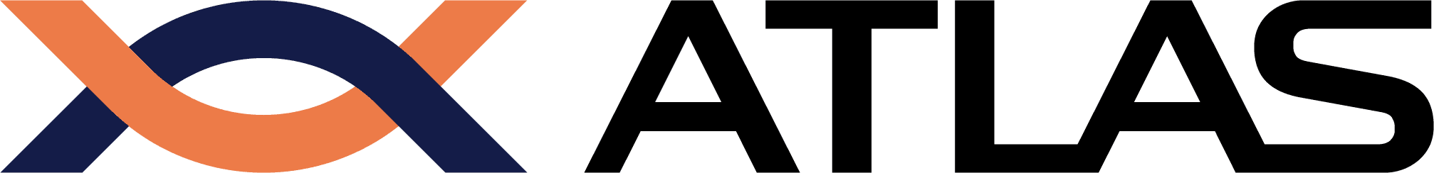 Atlas%20Data%20Storage%20logo Atlas Data Storage logo with intertwined orange and navy ribbon shapes