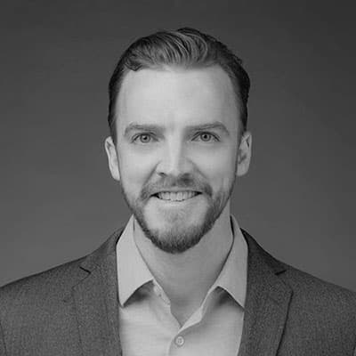 erik-bw2 Portrait of Erik Crawford, Strategic Partnerships Manager Health at imec