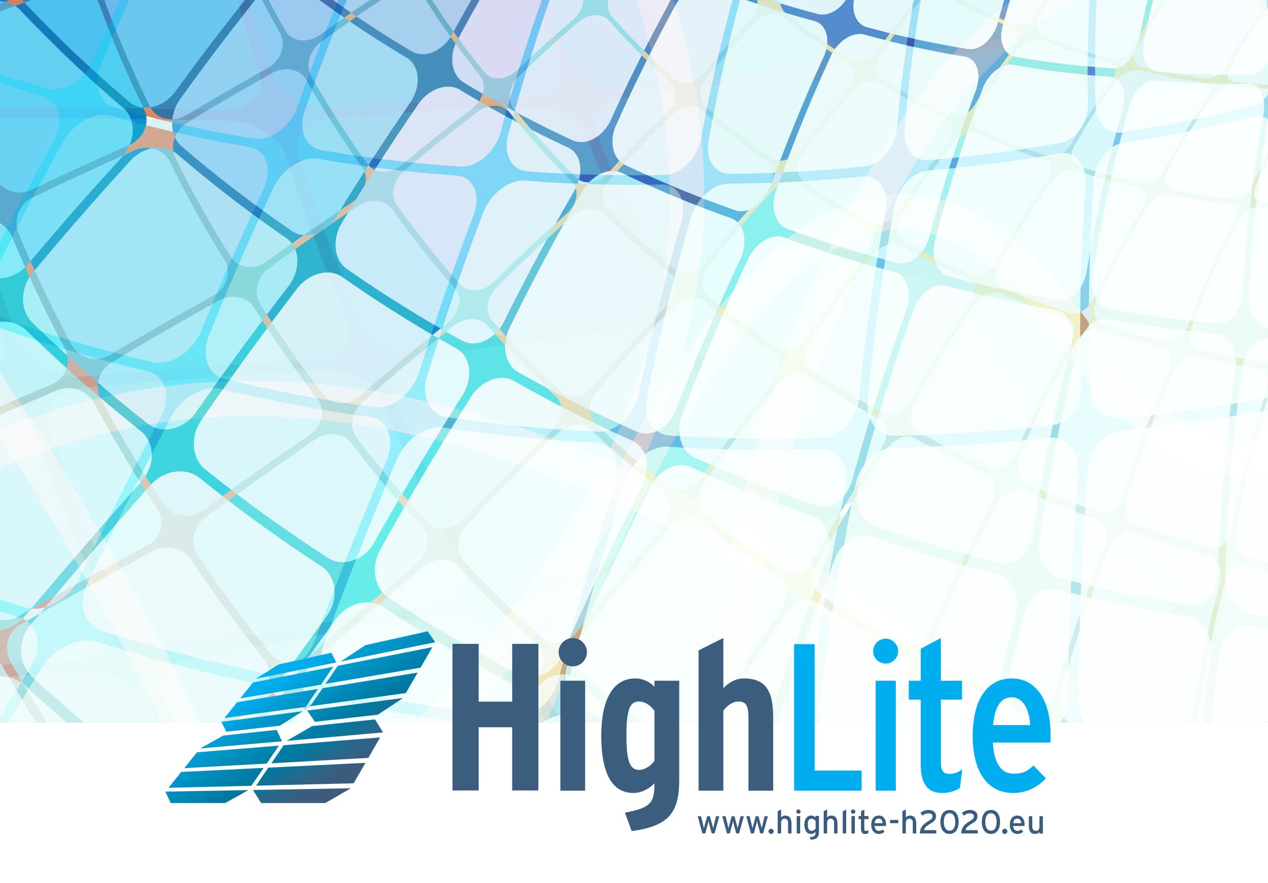 highlite_flyer_final2-1 HighLite logo on a light blue abstract geometric background with the website URL