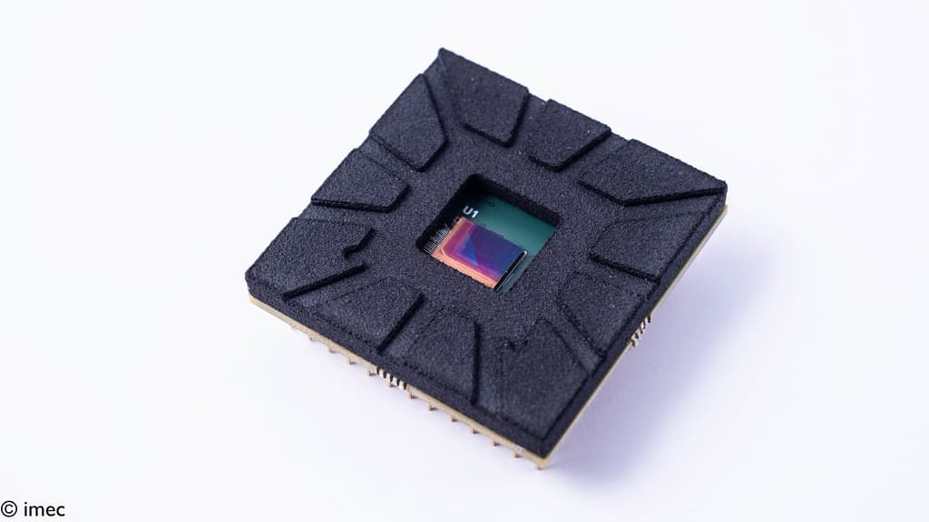 imaging%20technology%20 Packaged CMOS image sensor with a central exposed chip window