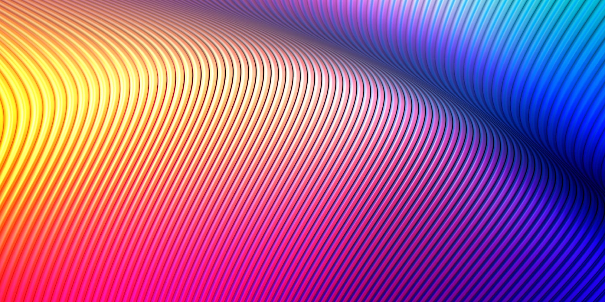 Imec-pushes-the-limits-of-EUV-lithography-single-exposure-for-future-logic-and-memory-applications_1 Abstract rainbow-toned wave pattern of curved parallel lines, suggesting advanced lithography or semiconductor technology