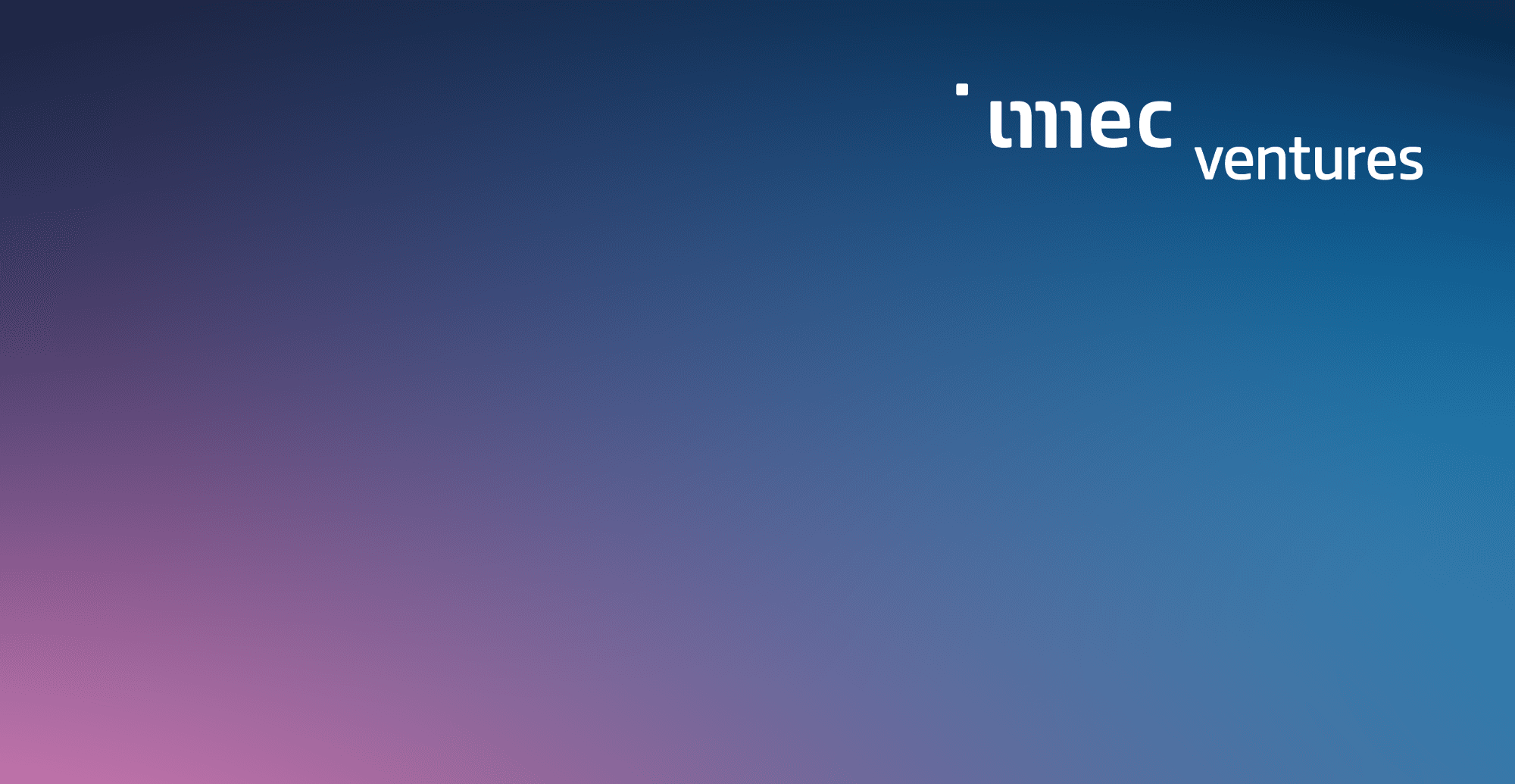 imec.ventures%20header imec ventures logo on a blue-to-purple gradient background