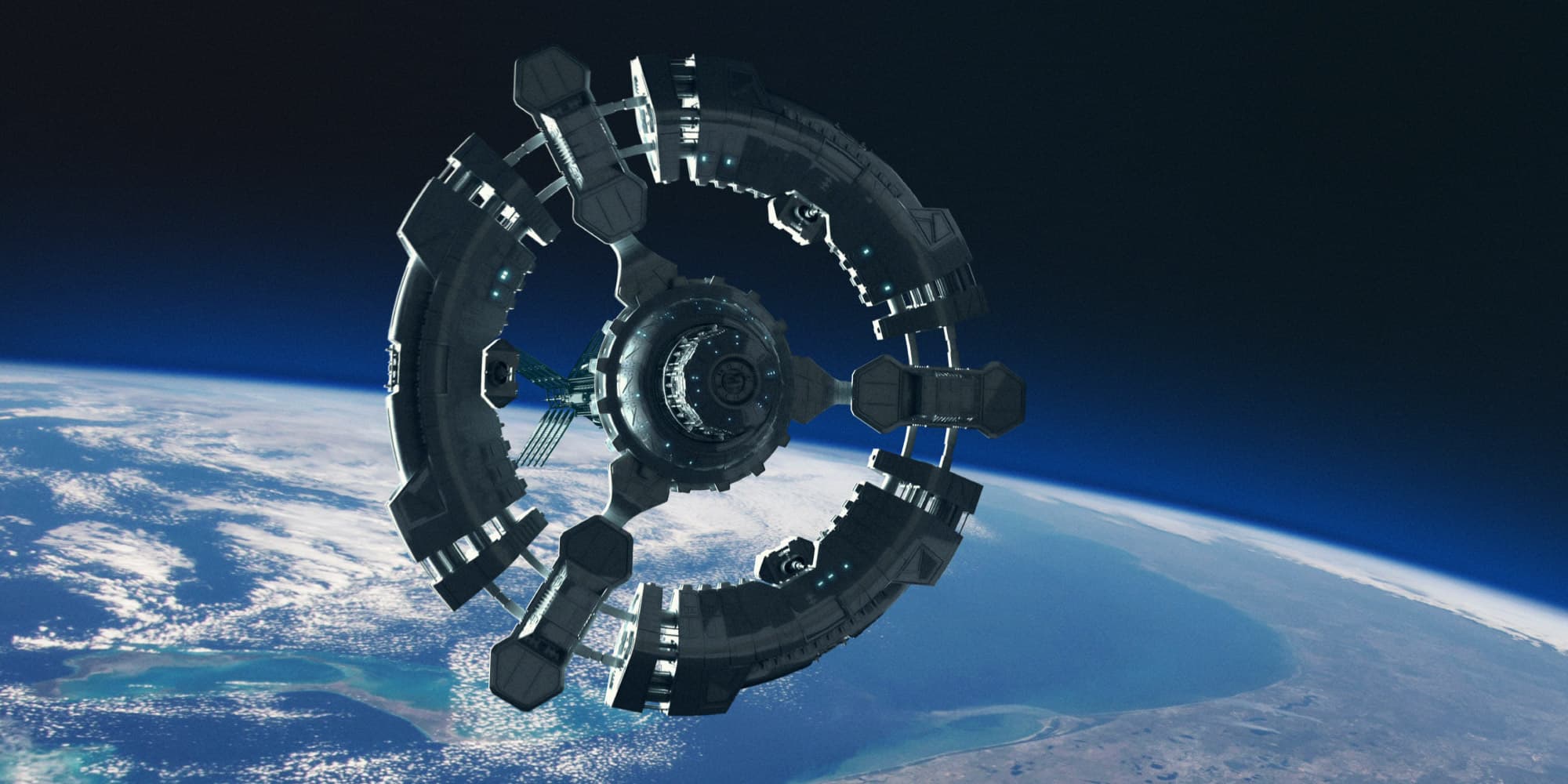 NASA_imec Toekomstig ruimtestation dat om de aarde draait