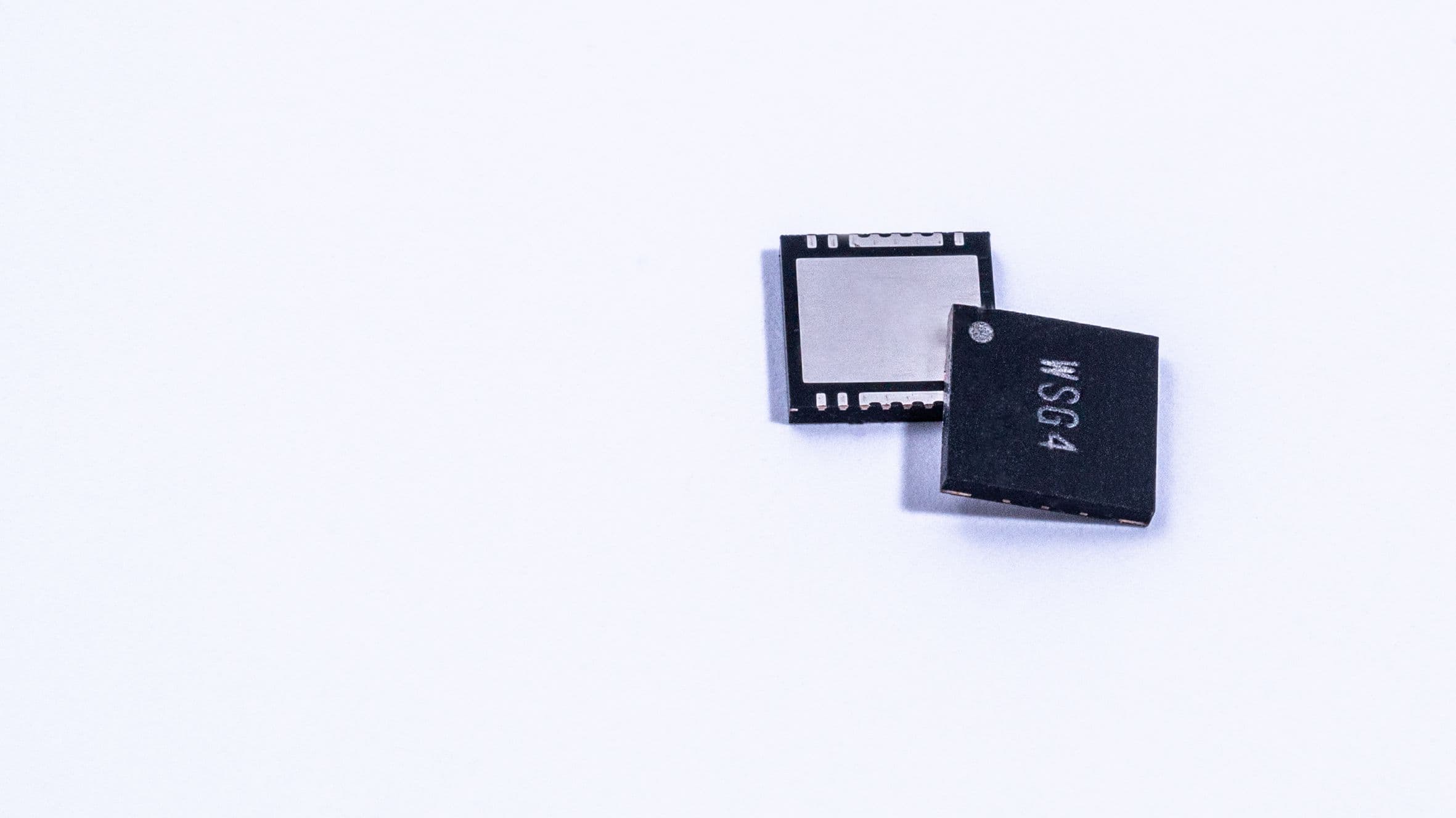 small-GaN-device001_LR_0 Small packaged GaN power device on a white background