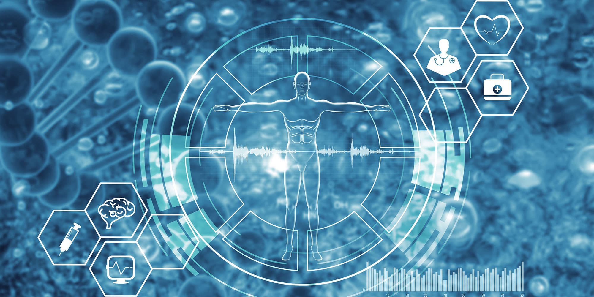Vision-closed-loop-header-image-2000-x-1000_0 Futuristic health monitoring graphic with a human silhouette, heartbeat waveforms, and medical icons