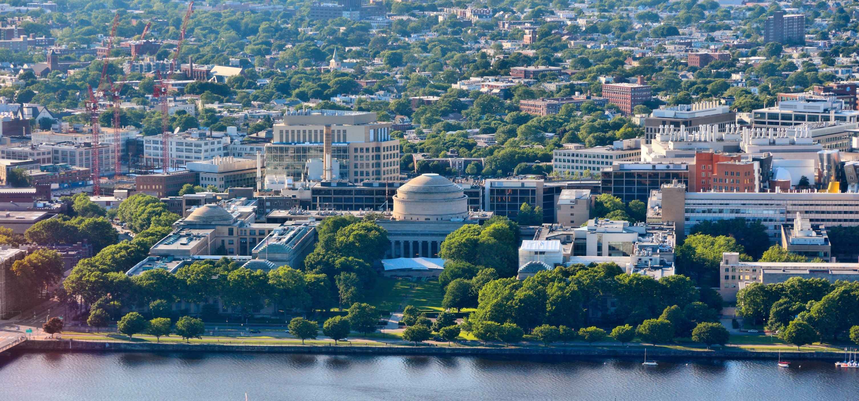Imec%20Massachusetts Aerial view of the MIT campus along the river in Cambridge, Massachusetts
